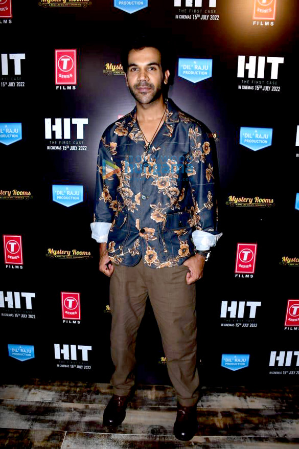 photos rajkummar rao and sanya malhotra snapped promoting their film hit the first case 2 3