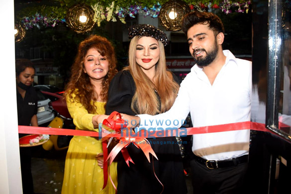 Photos: Rakhi Sawant attends a store launch with beau Adil