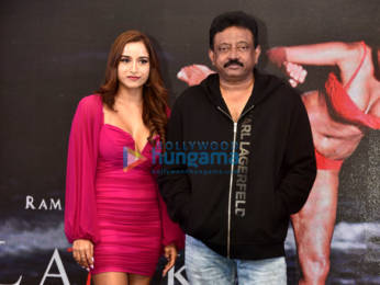 Photos: Ram Gopal Varma, Pooja Bhalekar and others attend the press meet of their film Ladki - Dragon Girl at JW Marriott in Mumbai