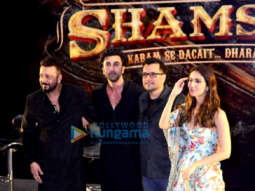 Photos: Ranbir Kapoor, Sanjay Dutt, Vaani Kapoor and Karan Malhotra promote Shamshera in Dwarka in New Delhi