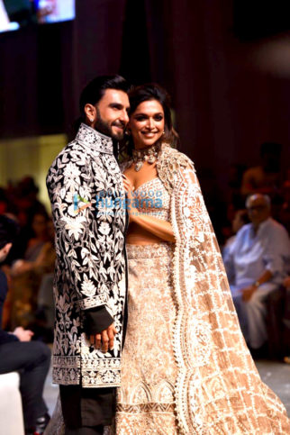 Photos: Ranveer Singh, Deepika Padukone, Shabana Azmi and others grace the red carpet of Manish Malhotra’s Mijwan Couture show