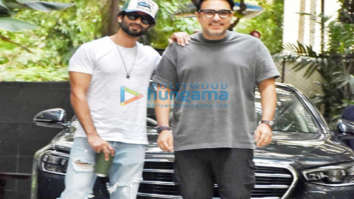 Photos: Shahid Kapoor snapped outside Dinesh Vijan’s Maddock office