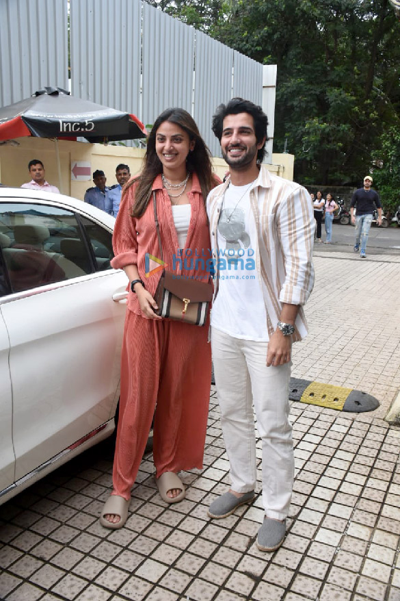 photos vicky kaushal aditya seal and anushka ranjan at snapped at juhu pvr 2