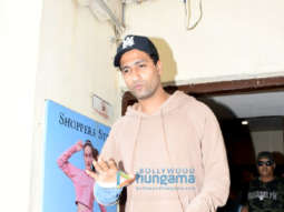 Photos: Vicky Kaushal, Aditya Seal and Anushka Ranjan snapped at Juhu PVR