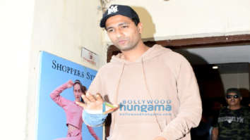 Photos: Vicky Kaushal, Aditya Seal and Anushka Ranjan snapped at Juhu PVR