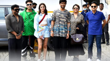Photos: Vijay Deverakonda, Ananya Panday, Karan Johar and others snapped at Kalina private airport