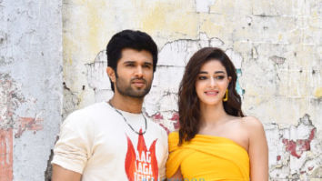 Photos: Vijay Deverakonda and Ananya Panday snapped promoting Liger on sets of The Laughter Challenge