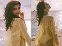 Pooja Hegde dons a bikini and see-through shirt soaking up in the sun during Bangkok vacation