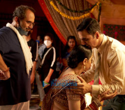 On The Sets From The Movie Raksha Bandhan