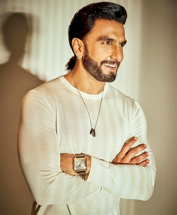 Ranveer Singh ups casual quotient in white T-shirt, blazer and pants Ranveer Singh ups casual quotient in white T-shirt, blazer and pants