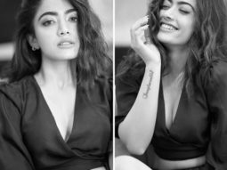 Rashmika Mandanna is winning hearts with her million-dollar smile in her latest monochrome pictures
