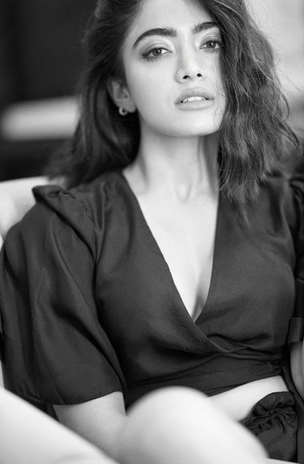 Rashmika Mandanna is winning hearts with her million-dollar smile in her latest monochrome pictures