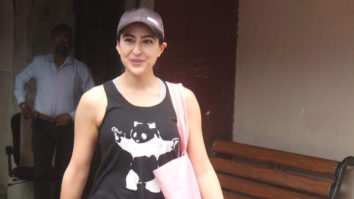 Sara Ali Khan is all smiles as she leaves for a workout session