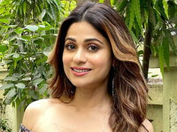 Shamita Shetty smiles for paps