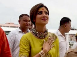 Shilpa Shetty’s spiritual visit to Banke Bihari Mandir and Prem Mandir