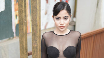 Urfi Javed sets temperature soaring in black risque dress