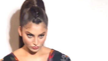 Urvashi Rautela beautifully rocking her lengthy ponytail
