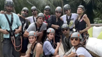 Vicky Kaushal and Katrina Kaif enjoy ‘the best part of life’ as they try zip-lining with Sunny, Sharvari Wagh, Kabir Khan and friends in Maldives