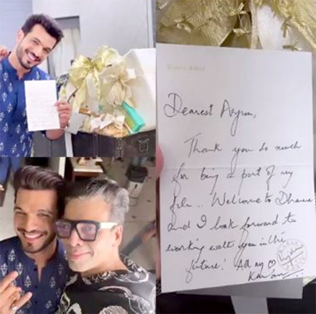 Arjun Bijlani confirms he is a part of a Karan Johar film; shares about it on Instagram