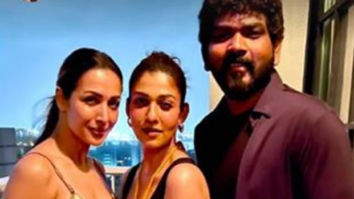 Malaika Arora returns from Paris, meets newlyweds Nayanthara and Vignesh Shivan