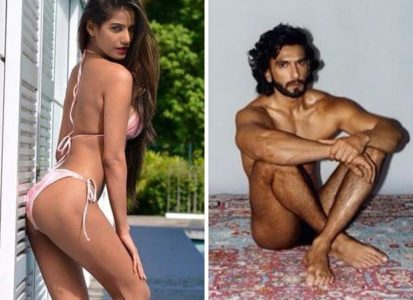 Deepika N Ranveer Singh Fucking - Poonam Pandey applauds Ranveer Singh's naked photoshoot; says he beat her  at her own game : Bollywood News - Bollywood Hungama