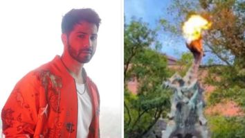 Varun Dhawan gives proof about ‘dragons’ in Poland; shares this video of fire breathing animal during Bawaal shoot