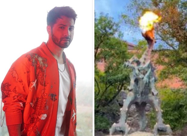 Varun Dhawan gives proof about ‘dragons’ in Poland; shares this video of fire breathing animal during Bawaal shoot