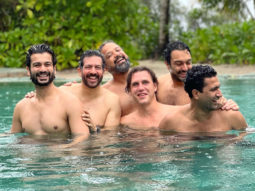 Boys’ Pool Time! Vicky Kaushal, Sunny Kaushal, Kabir Khan and others have fun in Maldives
