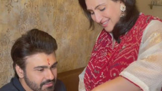 Aarya Babbar recieves a cracking gift from his sister on Rakshabandhan