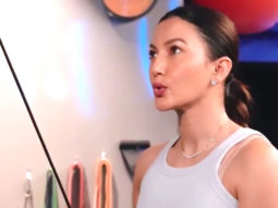 Gauahar Khan shares a new workout challenge
