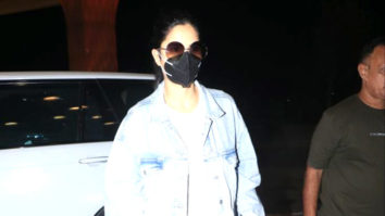Katrina Kaif spotted at the airport sporting a denim jacket