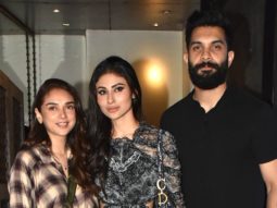 Aditi Rao Hydari spotted with Mouni Roy and her husband