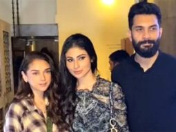 Aditi Rao Hydari spotted with Mouni Roy and her husband