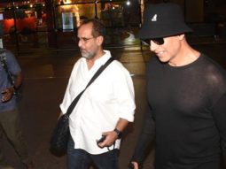 Akshay Kumar spotted at the airport with Raksha Bandhan director Anand L Rai