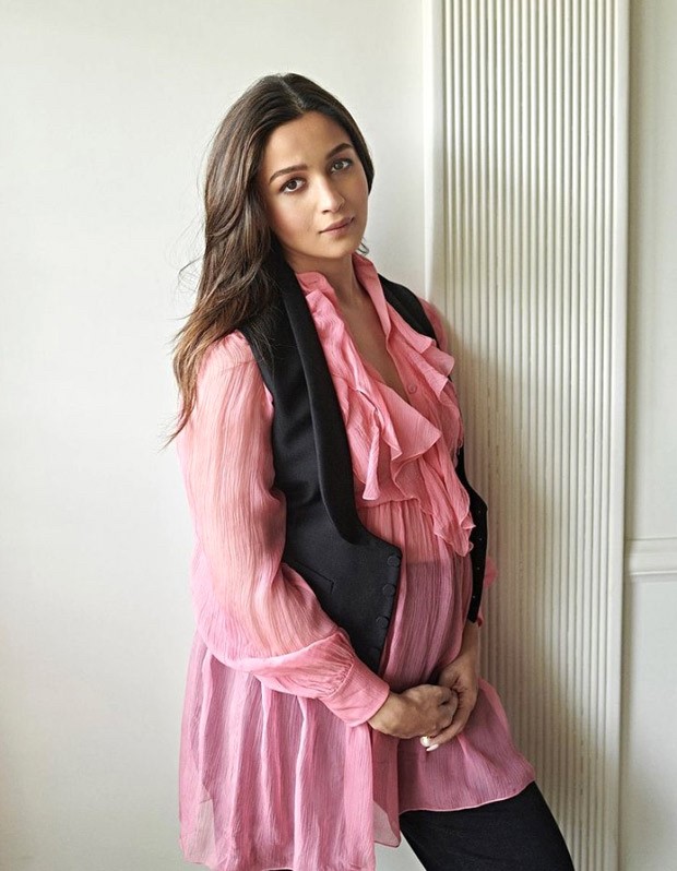 Alia Bhatt reminds fans of Bhramastra release date dressed in Gucci pink ruffle dress and pants worth Rs. 3 Lakh