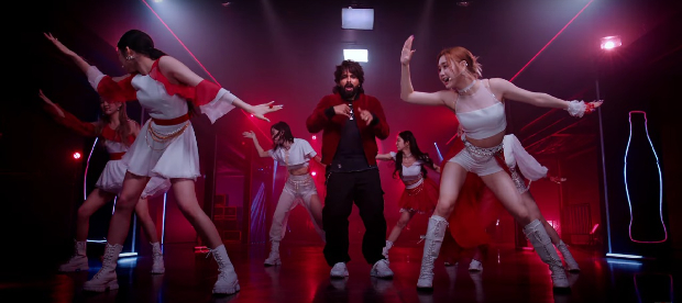 Allu Arjun and K-pop group TRI.BE groove Armaan Malik's vocals on the track 'Memu Aagamu' for Coca Cola India, watch video
