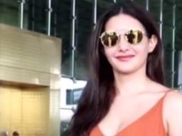 Amyra Dastur slays the orange outfit efficiently