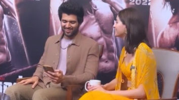 Ananya Panday and Vijay Deverakonda promote Liger with great enthusiasm
