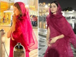 Ananya Panday seeks blessings at Delhi’s Bangla Sahib ahead of Liger release, shares pictures