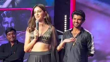 Ananya Panday speaks in Telugu at Warangal at an event for Liger