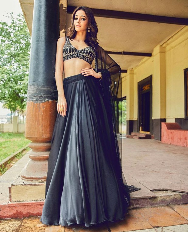 Ananya Panday's all-black lehenga serves as an example of how to spruce up your minimalist bridesmaid look Ananya Panday's all-black lehenga serves as an example of how to spruce up your minimalist bridesmaid look