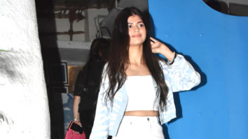 Anjini Dhawan snapped in the city