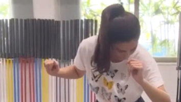 Daisy Shah’s unique workout style