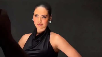 Esha Gupta’s elegant photoshoot in black gown