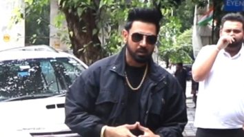 Gippy Grewal sports an all black look