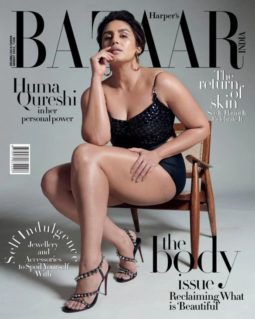 Huma Qureshi On The Covers Of Harper's Bazaar