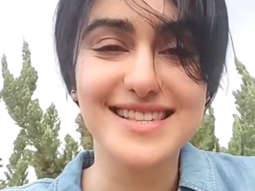 Hilarious: Adah Sharma welcomes everyone at Adah Sharma massage service