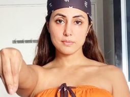 Hina Khan grooves to the viral Instagram trend