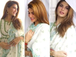 Jacqueline Fernandez wishes fans Independence Day, dresses in white and green kurta worth Rs. 19K