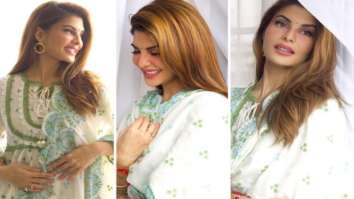 Jacqueline Fernandez wishes fans Independence Day, dresses in white and green kurta worth Rs. 19K